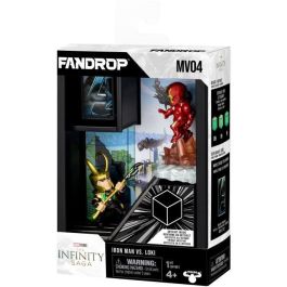 Fandrop FAN0630996920701 Figura Star Wars Iron Man vs Loki - Vitrina con Escena de Culto + Mini Póster - 18 cm