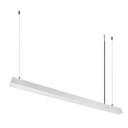 Luminaria Lineal LED 30W 3,000Lm 120Cm CCT (Tonalidad Luz Regulable) Driver Lifud Superficie/Suspendida