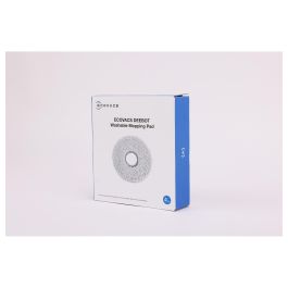 Ecovacs DCC040047 Paño de Mopa Lavable, 4 Piezas, Gris, para Robot Aspirador DEEBOT X5 OMNI y Familia X5