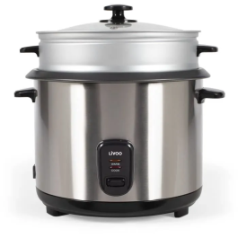 Livoo Olla Arrocera y Vaporera DOC293 de Acero Inoxidable, 2.8L, 1000W, Mantiene Caliente Precio: 58.79000017. SKU: B1GDKH5LFB