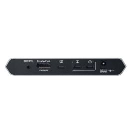 Aten 2-Port USB-C 4K DisplayPort KVM Dock Switch con Power Pass-through y Soporte Periférico USB 3.2