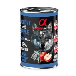 Alpha Spirit Alimento Húmedo para Perros Boquerón y Manzana Roja Lata 6x400 gr Precio: 13.4999997. SKU: B1HNWWXA6Y