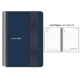 Agenda Anual (2026) Senfort Foam Espiral Tapa Pp Con Goma 160X235 D/P Azul Agenda Anual (2026) Senfort Foam Espiral Tapa Pp Con Goma 160X235 D/P Azul Precio: 17.5000001. SKU: B1BHLX3DWH
