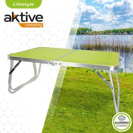 Mesa Plegable Aktive Pistacho 60 x 25 x 40 cm (4 Unidades)