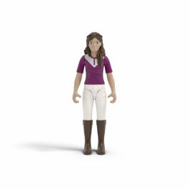 Schleich SCH42776 - Figura de entrenamiento de torneo de Lisa, Horse Club Series