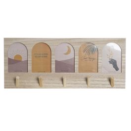 Perchero Boho DKD Home Decor Natural Multicolor 5 x 23.5 x 56 cm Precio: 12.50000059. SKU: S3040282