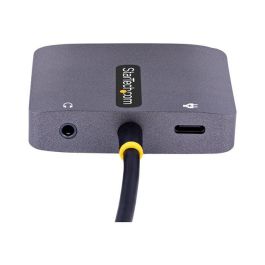 Adaptador USB C a VGA/HDMI Startech 122-USBC-HDMI-4K-VGA