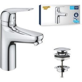 Grohe 24327001 Mezclador monomando para Lavabo Swift con seguridad para niños, Talla M Precio: 103.88999984. SKU: B1EDH6H7H8