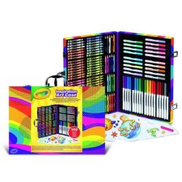 Crayola Maletín del Artista Arcoíris 140 piezas, incluye 15 hojas de papel para dibujar, Edad 4+ años, 39,5x4x28 cm Precio: 27.89000027. SKU: B16NNZL77G