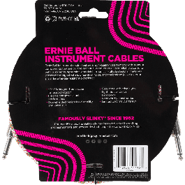 Cable Eb Instrumento Trenzado Jack-Jack Ss 3 M - Emerald Argyle Cable Eb Instrumento Trenzado Jack-Jack Ss 3 M - Emerald Argyle