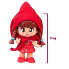 Pinypon Figura con Bolsito Cuentos Armarios con Compartimentos para Accesorios y Ropa 8 cm Modelos Surtidos +4 Años