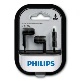 Philips Auriculares In-Ear con Micrófono - Negro