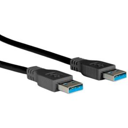 ROLINE 11.02.8971 Cable USB A a USB A, USB 3.2 Gen 1, Macho/Macho, Negro, 3 m Precio: 24.4783. SKU: B1H6AA2TQR