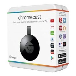 GOOGLE CHROMECAST NEGRO - HDMI - RESOLUCIÓN ESTÁNDAR 1080P - VELOCIDAD STREAMING 5GHZ