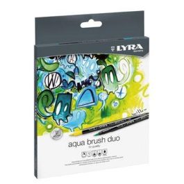 Lyra Rotulador Aqua Brush Duo, Doble Punta Pincel y Fina 1mm, para Artistas y Diseñadores, Caja de 12 Colores Precio: 21.49999995. SKU: B13PVLS84T