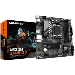 GIGABYTE A620M GAMING X placa base AMD A620 Zócalo AM5 micro ATX GIGABYTE A620M GAMING X placa base AMD A620 Zócalo AM5 micro ATX