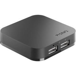 D-Link Hub USB 2.0 DUB-H4 con 4 Puertos Tipo A y 1 Puerto Tipo B, Alta Velocidad 480Mbps, Compatible Windows/Apple