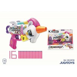 Pistola x-shot blastercorn unicornio, incluye 16 dardos Pistola x-shot blastercorn unicornio, incluye 16 dardos