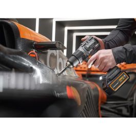 Dewalt McLaren Taladro Percutor Sin Escobillas XR 18V 13mm 90Nm con 2 Baterías 4Ah Li-Ion y Maletín TSTAK Dewalt McLaren Taladro Percutor Sin Escobillas XR 18V 13mm 90Nm con 2 Baterías 4Ah Li-Ion y Maletín TSTAK
