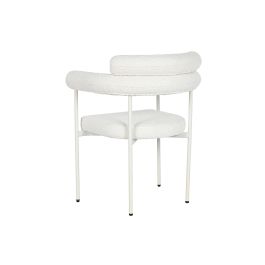 DKD Home Decor Silla Scandi Blanco 75 x 82 x 64 cm (2 Unidades)