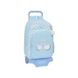 Mochila Escolar con Ruedas Glow Lab Cisnes Azul 30 x 46 x 14 cm Precio: 22.79000031. SKU: B1D2BVDAF7