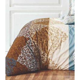 Juego de cama ASI8683342463898 - 1 funda nórdica 220x240 cm + 2 fundas almohada 60x60 cm - 100% algodón reforzado Blanco