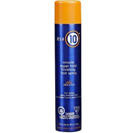 It's a 10, Miracle Super Hold Finishing Spray Plus Keratin, Laca para el cabello, Estilo, Fijación extra fuerte, 334 ml Precio: 23.94999948. SKU: B18SRZAQGA
