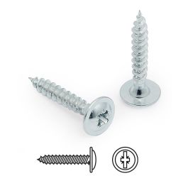 UCAFIX Tornillo Tirador Rosca Madera M-4 Largo 30mm Cabeza Ancha Zincado Pack 1000 Unidades Precio: 27.50000033. SKU: B15DLQYNLP