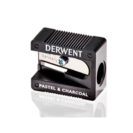 Derwent Sacapuntas Plástico 1 Uso para Lápices Pastel y Charcoal
