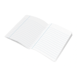 Liderpapel Libreta smart A5 16 hojas 60gr Cuadro Pauta 4ª 3,5 mm con Margen