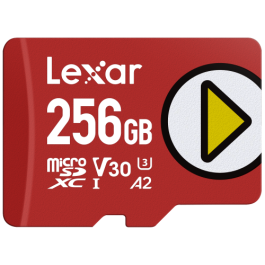 Lexar LMSPLAY256G-BNSNG Memoria Flash MicroSDXC UHS-I Clase 10 de 256 GB, Velocidad de Lectura 205 MB/s, Escritura 140 MB/s, V30, U3 Precio: 50.99000016. SKU: B1DDNNKZES