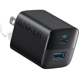 Anker Cargador 323 33W 1x USB-A 1x USB-C PIQ 3.0 Negro Precio: 47.59000059. SKU: B16JWZQQCK