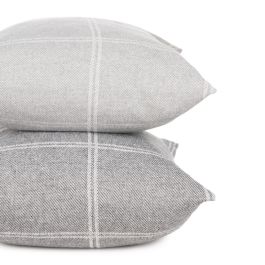 Cojín Cuadros Gris Perla 70 X 50 cm