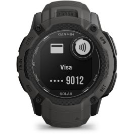 Garmin Instinct 2x Solar *schwarz* Reloj Deportivo GPS Táctil Monitor Frecuencia Cardíaca Pantalla MIP Power Glass