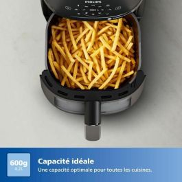 Philips NA220/00 Freidora de Aire Serie 2000, 4.2 L, 1500 W, 13 Modos, Color Negro
