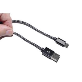 Elbe CA-118-MICRO Cable USB a Micro USB Alta Velocidad 480mb/s 1 Metro Elbe CA-118-MICRO Cable USB a Micro USB Alta Velocidad 480mb/s 1 Metro