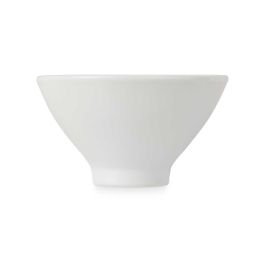 Vessia Bowl Porcelana Diseño 12 cm - 12.5x12.5x7 cm, Blanco, 320 ml (36 Unidades)