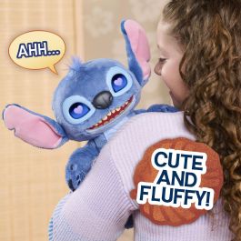 Just Play Peluche Stitch Emotive Eyes 11583 Interactivo Disney Con Ojos Animados Y Sonidos