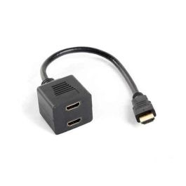 Lanberg Adaptador HDMI Macho a Hembra Divisor 2 Puertos 20cm Negro 1080p Precio: 7.88999981. SKU: S5604064