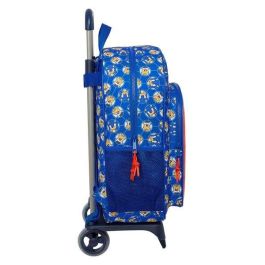 Mochila Escolar con Ruedas Sonic Prime Azul 33 x 42 x 14 cm Mochila Escolar con Ruedas Sonic Prime Azul 33 x 42 x 14 cm