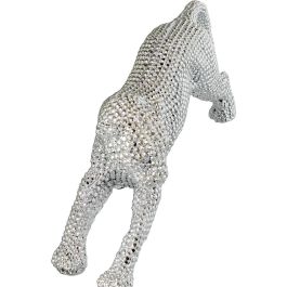 Figura Decorativa Alexandra House Living Plateado Plástico Leopardo 40 x 9 x 15 cm Precio: 53.49999996. SKU: B1FCXZT5MF