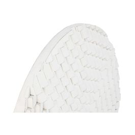 DKD Home Decor Decoración de Pared Moderna Blanca 90x90x4 cm de Madera de Mango y MDF DKD Home Decor Decoración de Pared Moderna Blanca 90x90x4 cm de Madera de Mango y MDF