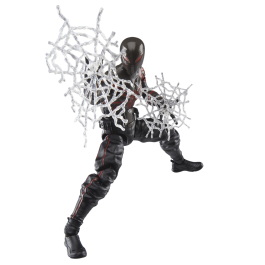 Hasbro Marvel Legends Series Figura de Acción Miles Morales Spider-Man Brooklyn 2099, Videojuego Spider-Man 2 Gamerverse, 15 cm, 6 accesorios