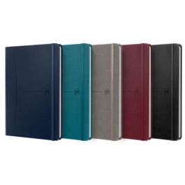 Oxford Cuaderno Cosido Signature A5 Liso, 80 Hojas, Cierre C-Goma, Tapa Extradura, Optik Paper (5 Unidades) (5 Unidades) Precio: 44.5000006. SKU: B1CG79TNNM
