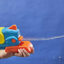 Nerf Super Soaker Wave Spray F6397 Blaster de Agua con Chorro Ondulado para Niños +6 Años