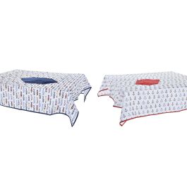 Mantel Mediterraneo DKD Home Decor Azul Rojo 150 x 0.5 x 150 cm Set de 5 (2 Unidades) Precio: 17.99000049. SKU: S3037029