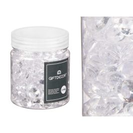 Bote 150Gr Diamante Med Transparente Giftdecor 6X8CM (32 Unidades) Bote 150Gr Diamante Med Transparente Giftdecor 6X8CM (32 Unidades)