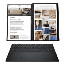 Asus Zenbook Duo UX8406MA - Portátil 14" Doble Pantalla OLED, Intel Core Ultra 9 185H, 32GB RAM, SSD 1TB, Windows 11 Home - Pz255 W Asus Zenbook Duo UX8406MA - Portátil 14" Doble Pantalla OLED, Intel Core Ultra 9 185H, 32GB RAM, SSD 1TB, Windows 11 Home - Pz255 W