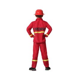 Disfraz Bombero Niño Infantil Rojo 7-9 Años Disfraz Bombero Niño Infantil Rojo 7-9 Años