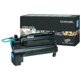 Lexmark Tóner Cyan para C792/X792, Rendimiento 6000 Páginas Precio: 448.99000036. SKU: B1GRVLCRBN